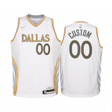 Dallas Mavericks Custom 2020-21 City Edition Pelipaidat Swingman - Miesten